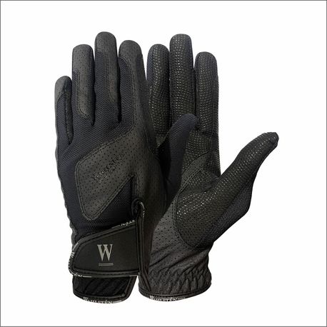 WAHLSTEN DAX MESH DRIVING GLOVES, BLACK